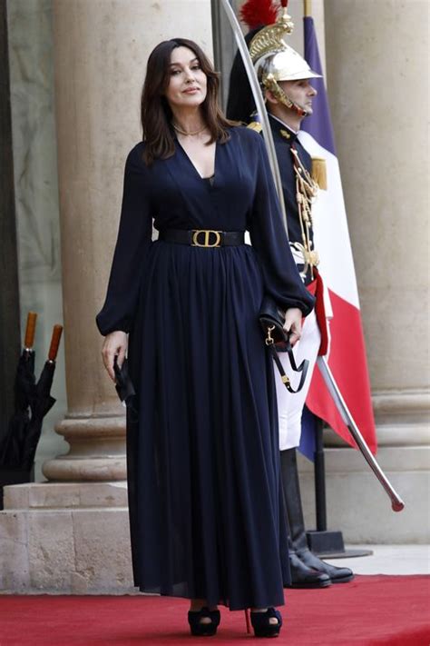 Vestito Estate 2021: Dior per Monica Bellucci all'Eliseo